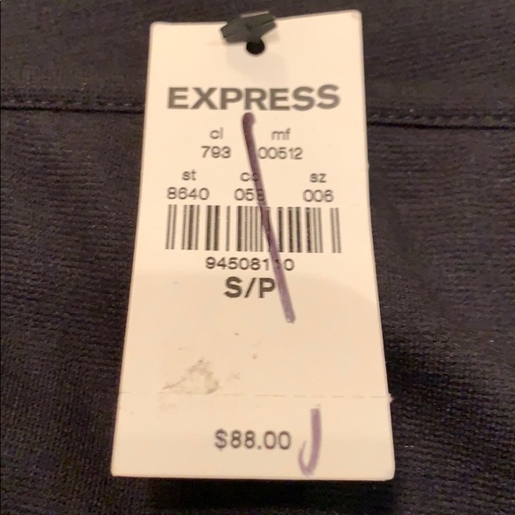 NWT Express Black Mini Dress w Open Buckle Cutouts - Picture 8 of 8